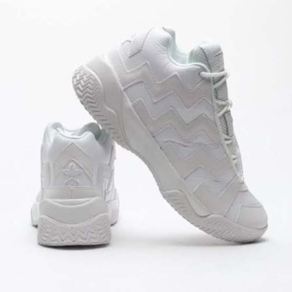 Converse White VLTG Mid Sneakers